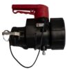 DN-50-valve-Camlock-Red-2 VARIBOX SC PP DN50 Ball valve Camlock 2’’ EPDM