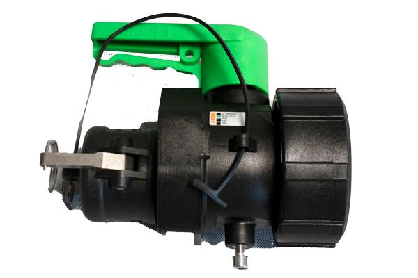 DN50-Ball-Valve-Camlock-Green-2 VARIBOX SC PP DN50 Ball valve Camlock 1.5’’ Viton
