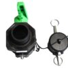 DN50-Ball-Valve-Camlock-Green-3 VARIBOX SC PP DN50 Ball valve Camlock 1.5’’ Viton