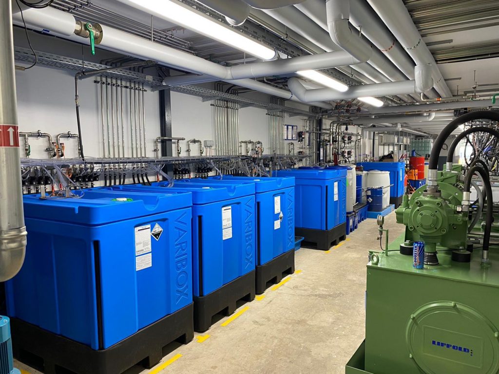 800L IBC Sodium Hydroxide Paletokontener na wodorotlenek sodu