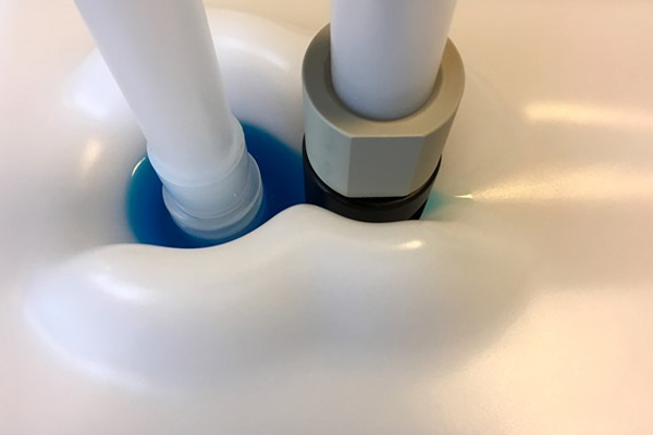 0,5L residue left after usage